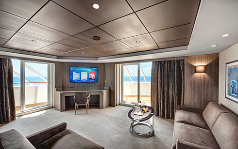 MSC Yacht Club Royal Suite with Whirlpool Bath