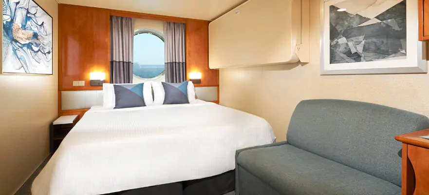 Oceanview with Large Porthole