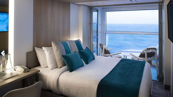 Deluxe Ocean View Stateroom with Veranda (Obstructed View)