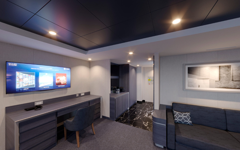 MSC Yacht Club Royal Suite with Whirlpool Bath