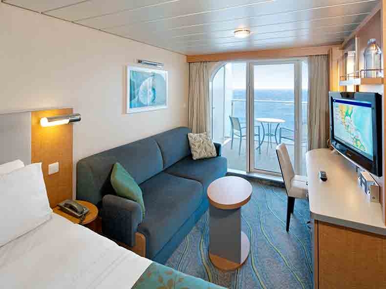 Connecting Oceanview Balcony
