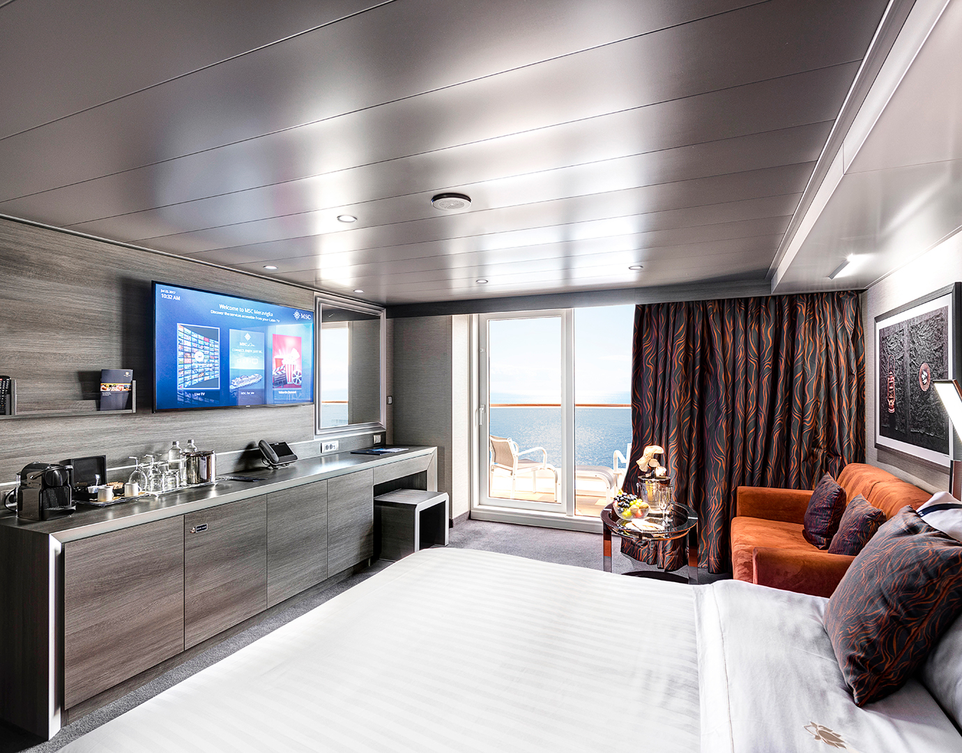 MSC Yacht Club Duplex Suite with Jacuzzi