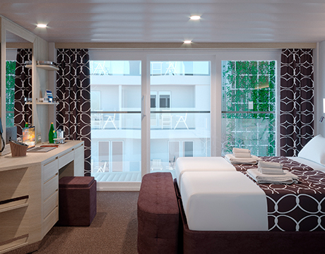 Deluxe Balcony With Promenade & Ocean View Fantastica