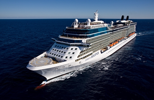 Celebrity Solstice at sea