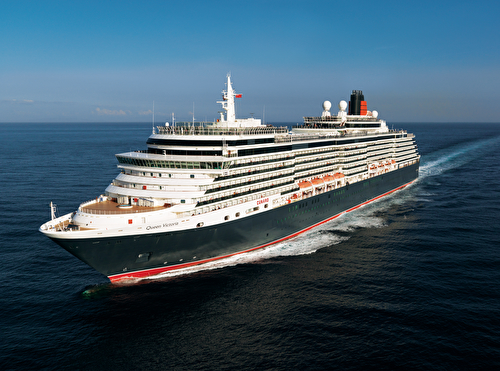 Queen Victoria at sea