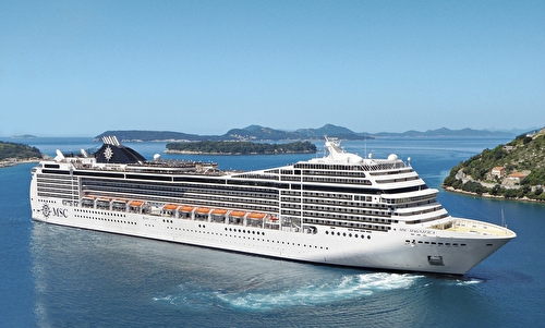 MSC Magnifica at sea