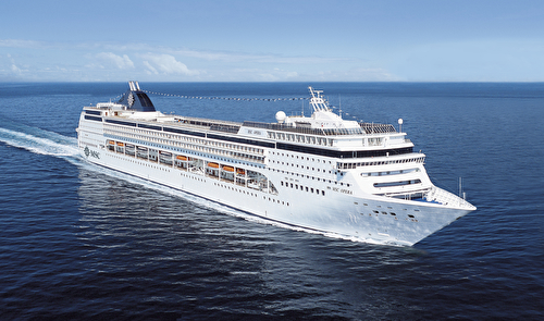 MSC Opera at sea