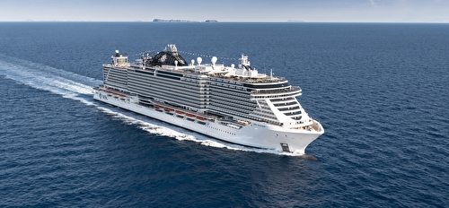 MSC Seaview at sea
