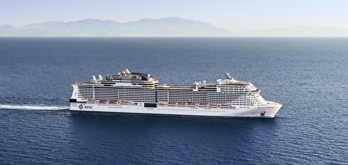 MSC Virtuosa at sea