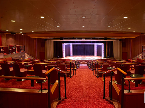 The Show Lounge aboard Silver Shadow