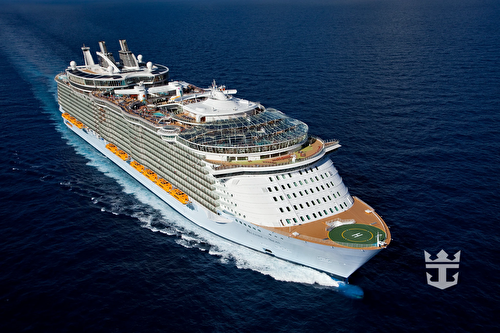 Allure of the Seas at sea