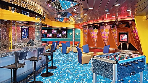teen disco lounge activity