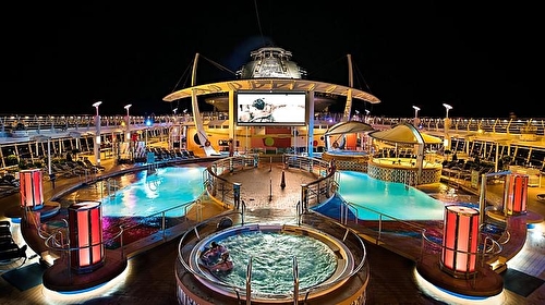 pool deck