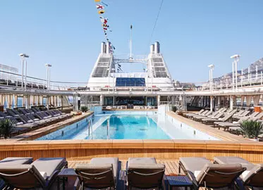 Pool Deck & Jacuzzi Area